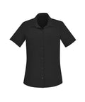 Biz Care Womens Easy Stretch Short Sleeve Shirt CS947LS - Simply Scrubs Australia