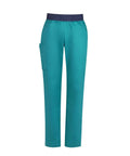 Biz Care Riley Womens Straight Leg Scrub Pant CSP047LL Health & Beauty Biz Care XS Teal 