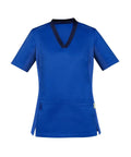 Biz Care Riley Womens V-Neck Scrub Top CST043LS - Simply Scrubs Australia