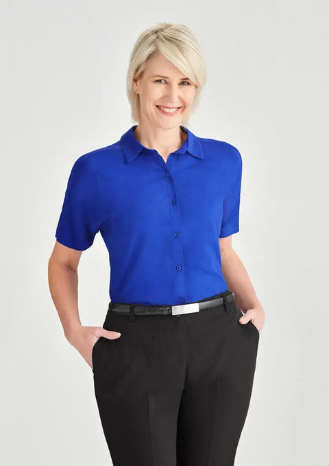 Biz Collection Dahlia Short Sleeve Blouse RB365L - Allsorts Workwear