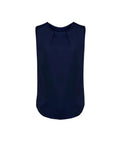 Biz Corporates Estelle Pleat Blouse RB973LN Corporate Wear Biz Corporates 4 Navy 