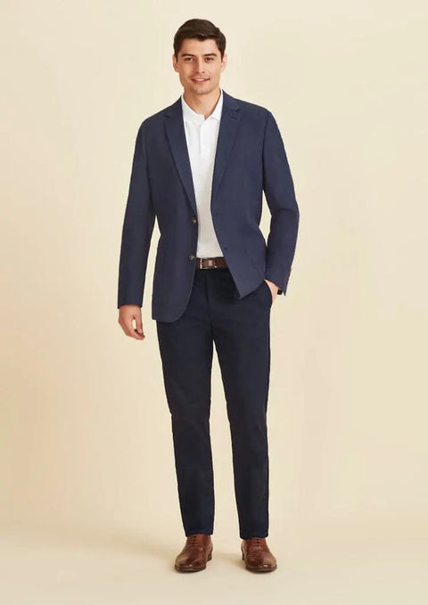 Biz Corporates Men's Traveller Modern Stretch Chino Pants RGP264M - Allsorts Workwear