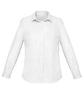 Biz Corporates Charlie Ladies Long Sleeve Shirt RS968LL - Flash Uniforms 