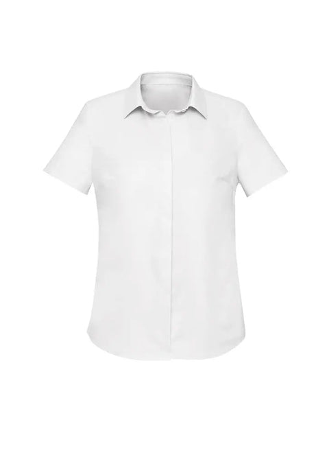 Biz Corporates Charlie Women's Short Sleeve Shirt RS968LS Biz Corporates