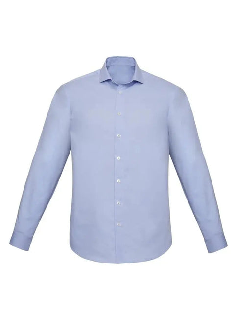 Biz Corporates Charlie Mens Slim Fit L/S Shirt RS969ML - Flash Uniforms 