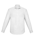 Biz Corporates Charlie Mens Slim Fit L/S Shirt RS969ML - Flash Uniforms 