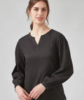 Biz Corporates Ruche Long Sleeve Blouse RU568LL Biz Corporates