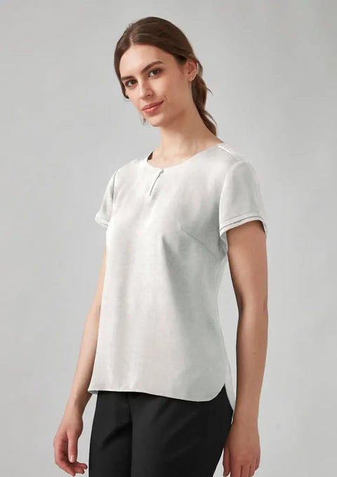 Biz Corporates Evelyn Short Sleeve Blouse RU569LS Biz Corporates