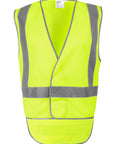 Hi Vis Safety Vest-X Back with Tail SW72 Australian Industrial Wear