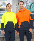 Winning Spirit Water Resistant Fleece Hoodie SW91 Metro Workwear.