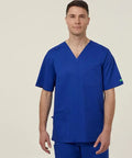 Vital Antibacterial Chang Unisex Scrub Top CATFRS - Simply Scrubs Australia