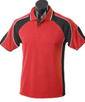 Aussie Pacific Murray Junior School Uniform Polo Shirt 3300 Casual Wear Aussie Pacific Red/Black/White 6 