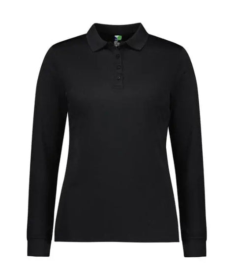 Biz Collection Action Ladies Long Sleeve Polo Shirt P206LL - Allsorts Workwear