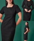 Biz Corporates Women's Renew Short Sleeve Dress RD409L - Allsorts Workwear