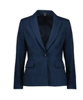 Biz Corporates Women's Renew Single Button Mid Length Jacket RJ401L - Allsorts Workwear