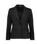 Biz Corporates Women's Renew Single Button Mid Length Jacket RJ401L - Allsorts Workwear