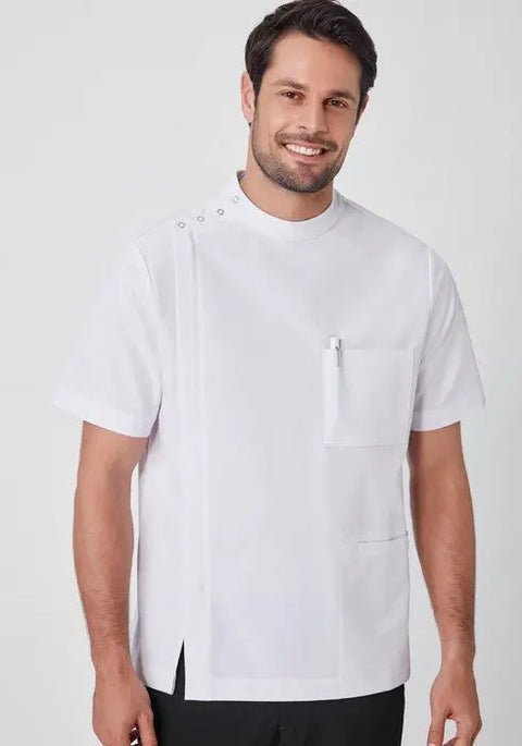 Biz Care Men's Essence Pharmacy Dentist Jacket CPT451MS - Allsorts Workwear