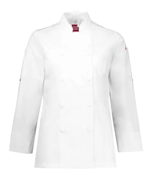 Biz Collection Women's Gusto Long Sleeve Chef Jacket CH430LL - Allsorts Workwear