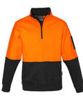 Syzmik Workwear Unisex Hi Vis Half Zip Pullover ZT476 - Allsorts Workwear