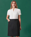 Biz Corporate Women's Renew Functional Pencil Skirt RGS403L - Allsorts Workwear