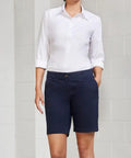 Biz Collection Women’s Lawson Chino Shorts BS021L - Allsorts Workwear