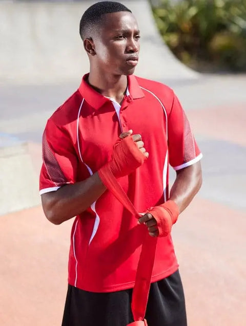 Biz Collection Men's Razor Polo Shirt P405MS - Allsorts Workwear