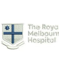 The Royal Melbourne Hospital RMH Unisex Scrub Top Logo on File (Embroidery Only)  Simply Scrubs Australia