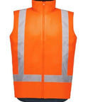 SYZMIK Unisex Hi Vis Waterproof Reversible Vest ZV228 - Allsorts Workwear
