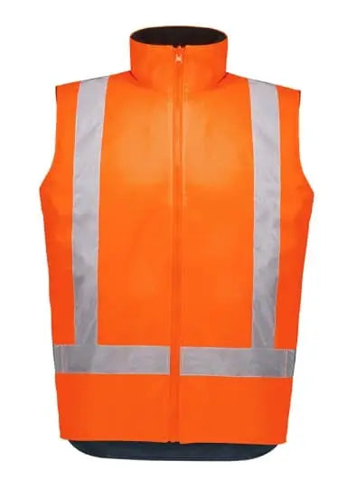 SYZMIK Unisex Hi Vis Waterproof Reversible Vest ZV228 - Allsorts Workwear