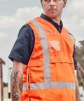 SYZMIK Unisex Hi Vis NSW Rail Vest ZV697 - Allsorts Workwear