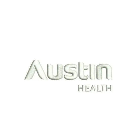 Austin Health Unisex Scrub Logo on File (Embroidery Only) - Simply Scrubs Australia