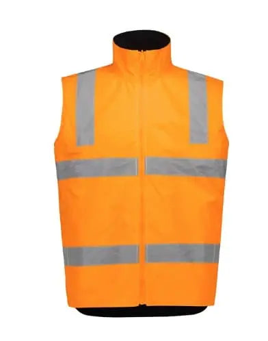 SYZMIK Men’s Unisex Hi Vis VIC Rail 4 In 1 Waterproof Jacket ZJ580 - Allsorts Workwear