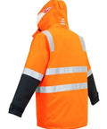SYZMIK Men’s Hi Vis 4 In 1 Waterproof Jacket ZJ532 - Allsorts Workwear