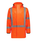 SYZMIK Men's Hi Vis X Back Heavy Duty Waterproof Jacket ZJ620 - Allsorts Workwear