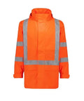SYZMIK Men's Hi Vis X Back Ultralite Waterproof Jacket ZJ657 - Allsorts Workwear