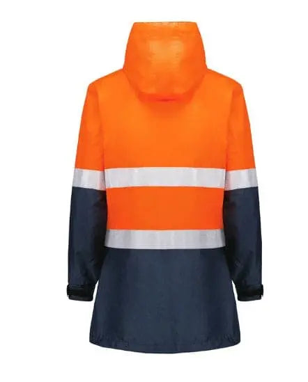 Syzmik Workwear Women's Hi Vis Ultralite Waterproof Jacket ZJ757 - Allsorts Workwear