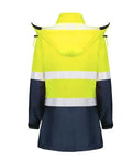 Syzmik Workwear Women's Hi Vis Ultralite Waterproof Jacket ZJ757 - Allsorts Workwear