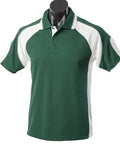 Aussie Pacific Murray Junior School Uniform Polo Shirt 3300 Casual Wear Aussie Pacific Bottle/White/Ashe 6 
