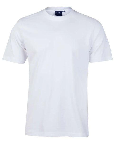 Savvy Tee Men's Ts37 Casual Wear Winning Spirit White XS 