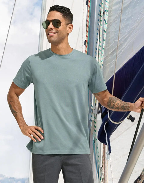 Premium Cotton Face Men's Tee TS43 - Allsorts Workwear
