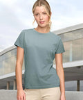 Premium Cotton Face Ladie's Tee TS44 - Allsorts Workwear