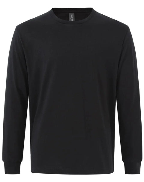 Winning Spirit Men's Premium Cotton Face Long Sleeve Tee TS47 - Allsorts Workwear