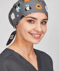 Biz Care Printed Scrub Cap CSC245U - Simply Scrubs Australia