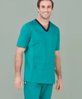 Mens Riley V-Neck Scrub Top CST043MS - Simply Scrubs Australia