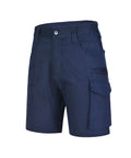 Unisex Cotton Stretch Rip Stop Work Shorts WP27 Work Wear Australian Industrial Wear 72R Navy 