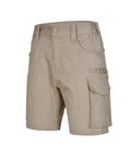 Unisex Cotton Stretch Rip Stop Work Shorts WP27 Work Wear Australian Industrial Wear 72R Sand 