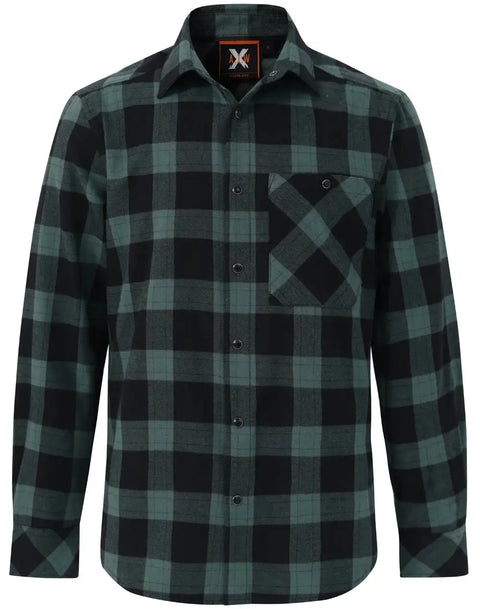 Winning Spirit Unisex Classic Flannel Plaid Shirt WT11 Winning Spirit
