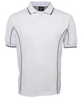 JB'S Short Corporate Sleeve Piping Polo 7PIP - Allsorts Workwear