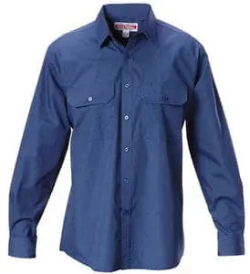 Hard Yakka Permanent Press Long Sleeve Shirt Y07590 - Allsorts Workwear