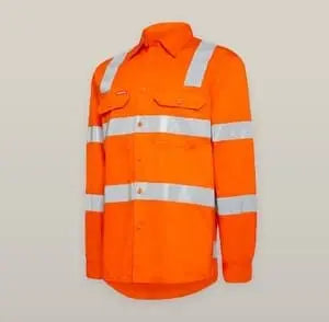 Hard Yakka Women's Taped Hi Vis Core X Back Shirt Y08420 - Allsorts Workwear
